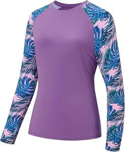 เสื้อเชิ้ตแขนยาวสำหรับตกปลาสำหรับผู้หญิง UPF 50+ เสื้อป้องกันแสงแดด UV ดูดซับความชื้น - Product Image 1