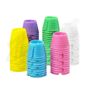 Plato Dappen Dental Manual desechable de plástico, 100 Uds., colores surtidos, grado A +, plato Dappen para pestañas, Pakistán - Product Image 1