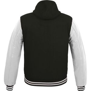 Custom Wool Varsity <b>Jacket</b> Real Leather Sleeves Unisex Chenille <b>Patchwork</b> College Letterman Bomber Coat WVJ-0016 - Product Image 2