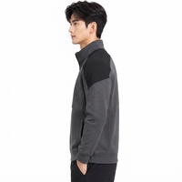 Sweat-shirt pour homme à demi-zip / Fournisseur direct d'usine, nouveau design, sweat-shirt pour homme sur mesure, best-seller, dernier style avec OEM