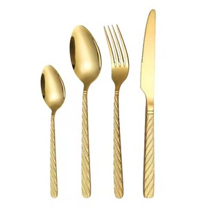Premium Stainless Steel Cutlery Set <b>Spoon</b> Fork Knife Dining Utensil Mirror Polish Tableware for Restaurant Kitchen Dining <b>Table</b> - Product Image 1
