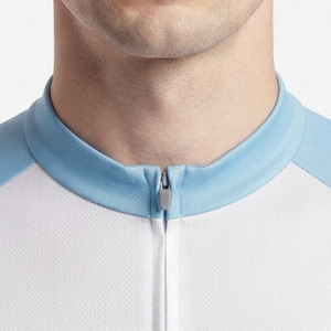 Maillot de cyclisme pour homme avec fermeture éclair intégrale, personnalisable par sublimation, maillot de cyclisme écologique, maillot d'entraînement pour homme avec fermeture éclair - Product Image 4