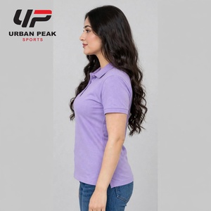 Trendy <b>Women</b> <b>Polo</b> <b>Shirt</b> With Modern Color Patterns Contrast Collar Details And Stylish Casual Wear Appearance - Product Image 4