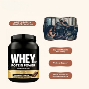 ผู้ผลิต OEM แบรนด์ส่วนตัว ผลิตภัณฑ์เสริมอาหารโปรตีนเวย์ออร์แกนิก สำหรับเพิ่มน้ำหนักและเสริมสร้างกล้ามเนื้อสำหรับผู้ใหญ่ - Product Image 1