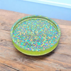 Juego al por mayor de 4 posavasos de resina hechos a mano diseño de taza y flor moldeada para comidas sofisticadas y entretenimiento para regalos - Product Image 2