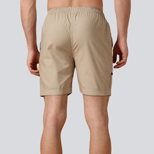 Shorts de survêtement pour homme en molleton bouclette épais, coupe ample, style streetwear, décontracté, sportif, avec poches profondes, taille élastique, logo personnalisé - Product Image 5