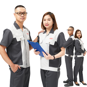 Conjunto de ropa de trabajo de ALTA CALIDAD, ropa de soldadura, uniforme de lavado de autos, DISEÑO PRIVADO, trajes de trabajo para hombres y mujeres-uniforme FMF-Muestra gratis - Product Image 3