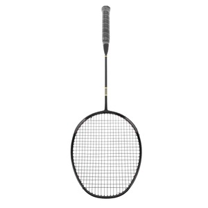 Raqueta de bádminton de fibra de carbono, eje de grafito, agarre de PU, color morado y amarillo - Product Image 4