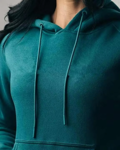 2026 Wholesale Women's Unisex <b>Oversized</b> <b>Fleece</b> <b>Hoodies</b> & Sweatshirts with Custom Logo Pockets Winter Front Design - Product Image 1