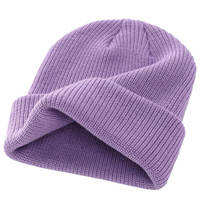 Bonnes Affaires Promotionnelles – Bonnets d'Hiver Chauds Déchirés Décontractés avec Logo Personnalisé en Tissu Standard Unisexe