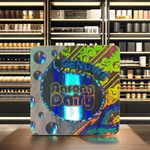 Dernier papier adhésif holographique Étiquette supérieure Sécurité Hologramme - Product Image 1