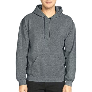 Manufacturer Custom 500gsm 100% Cotton <b>Pullover</b> Hoodies Unisex High Quality Streetwear Embroidered Hooded Collar Solid Pattern - Product Image 1