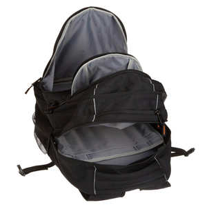 Large Capacity Black Unisex School Laptop <b>Backpack</b> Practical and with Many Compartments for Boys and Girls Polyester Lining - Product Image 3