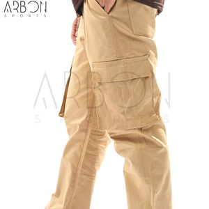 Pantalon cargo en coton léger, coupe décontractée, avec poches intégrées, fabrication sur mesure, confortable, nouvelle arrivée, tendance, service OEM ODM - Product Image 6