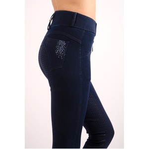 Pantalon d'équitation extensible 4 directions de haute qualité, leggings, collants, vêtements d'équitation en tissu technique au toucher doux - Product Image 3