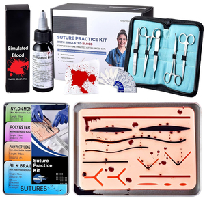 Medical Equipments Uses For First Aid Suture Practice Kits, Use In Hospital Surgical Suture Kits For Medical Training - Product Image 1