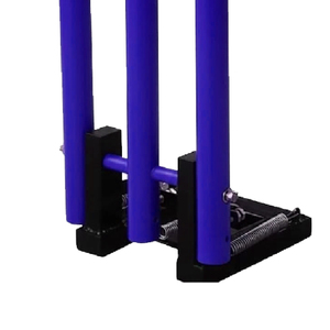 Ensemble de piquets de cricket en bois de qualité supérieure avec barres de fixation pour l'entraînement sportif en plein air et les matchs de tournoi - Product Image 6