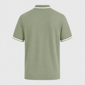 Camiseta Formal Personalizada OEM de Cuello Alto, Transpirable, 120 g/m², para Hombre, Manga Corta, Talla Grande, Precio Muy Económico, Venta al Por Mayor - Product Image 3