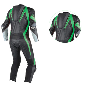 Nouvelle arrivée Combinaison en cuir pour moto professionnelle personnalisée Imperméable Coupe-vent Toutes saisons Prix d'usine Matériel solide Homme - Product Image 5