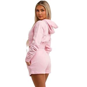 Conjunto de Verano para Mujer de la Mejor Calidad, Transpirable, con Logotipo Personalizado, Chaleco Minimalista Acanalado y Elástico para Uso Diario y Cómodo en Casa - Product Image 3