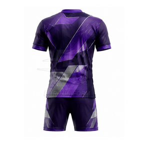 Tenue de football au design classique, confortable et flexible, style équipe, vêtements de qualité supérieure - Product Image 2