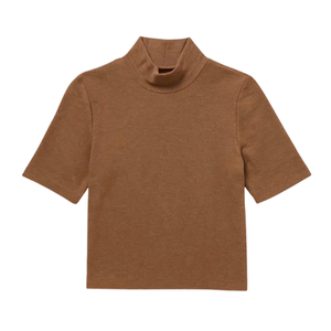 Sudadera extragrande personalizada con cuello falso jersey de lana de algodón pesado - Product Image 6