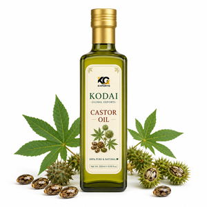 Aceite de Ricino 100% Puro y Natural, Prensado en Frío, para el Cuidado del Cabello y la Piel, 110 ml, Enchufe Estadounidense, Logotipo Personalizado, Botella de Exportación - Product Image 1