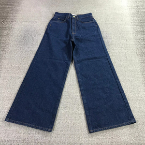 Custom <b>Women</b> <b>Baggy</b> <b>Jeans</b> Pant Loose Fit High Rise Wide Leg Denim Casual Fashion OEM Wholesale Manufacturer - Product Image 1
