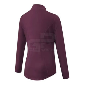 Chaqueta de Yoga Premium para Mujer, de Secado Rápido, Material Suave al Tacto, Manga Larga, Corte Ajustado, con Cierre, Chaqueta Deportiva - Product Image 3