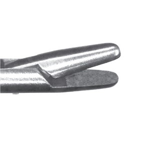 Porte-aiguille droit MIS avec verrouillage, mâchoires revêtues de carbure de tungstène, tige de 3 mm, longueur de travail de 17 cm, longueur totale de 30 cm – ZETOMEDPRO - Product Image 3