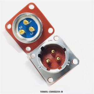 Connecteur baïonnette étanche à 4 broches Y50DX-1404ZJ10M, norme GJB - Product Image 2