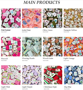 Wholesale American Acrylic <b>Mahjong</b> Tile <b>Set</b> Luxury 4-Layer Tortoise White Lotus Artwork <b>Mahjong</b> Tiles Custom - Product Image 6