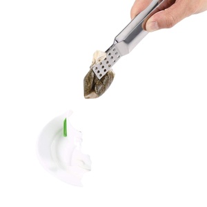 Juego de pinzas de utilidad de acero inoxidable Premium Color plata con mango cómodo Herramienta de barra de utensilios de cocina - Product Image 1