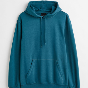 Sudadera con Capucha Deportiva Extra Grande Unisex, de Felpa de Algodón de Color Sólido, Informal, para Invierno, con Bolsillos, Corte Regular - Product Image 4