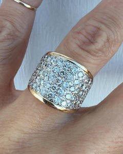 IGI certificado 14K oro rosa compromiso/anillo de bodas 2,00 CT corte ovalado diamante punta ajuste perfecto fiesta joyería regalo para mujeres - Product Image 1