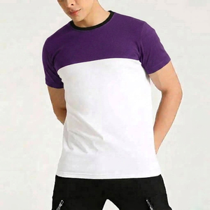 T-shirt Homme 25370, 220 Grammes, Coupe Longue et Ample, 100% Coton, Sportif, Impression Numérique Blanche - Product Image 2