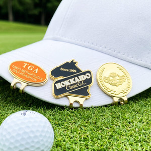 Marcador de Pelota de Golf Magnético de Metal Personalizado, Clip para Gorra, Duradero, Resistente al Agua, Marktex - Product Image 4