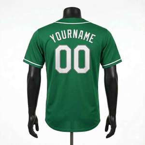 Camiseta de Béisbol Deportiva al Por Mayor de la Más Alta Calidad, Unisex, Talla Grande, Secado Rápido, 100% Poliéster, Personalizable - Product Image 3