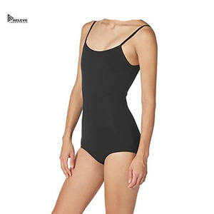 Justaucorps de gymnastique et de danse personnalisés pour enfants et femmes, à bretelles croisées, confortables, souples et extensibles en Spandex/Polyester - Product Image 4