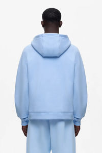 Conjunto Deportivo para Hombre, Estilo Urbano, con Logotipo Personalizado, Talla Grande, Transpirable, Invernal, con Estampado Sólido, Sudadera con Capucha y Pantalones Jogger de Manga Larga - Product Image 2