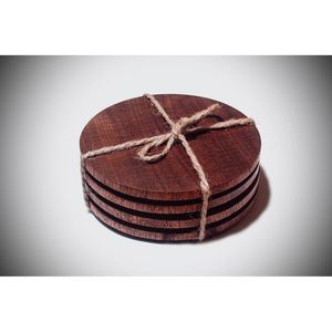 Solid Acacia Wood <b>Coaster</b> Protective Tableware for Serving Hot Tea Cold Drinks Coffee Mugs Glasses - Product Image 1