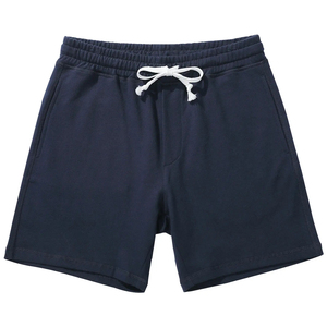 Men's <b>Black</b> Cotton Drawstring Shorts Casual Solid Color Breathable Knitted Short Shorts Mid Waist With <b>String</b> Closure - Product Image 4