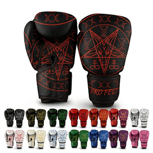 Sparring MMA Kickboxing Punching <b>Gloves</b> Unisex <b>Gothic</b> Boxing <b>Gloves</b> for Boxing Training Customized Logo Design Boxing <b>Gloves</b> - Product Image 1