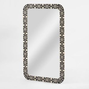 Contemporary Bone Inlay <b>Mirror</b> <b>Frame</b> Premium Handcrafted Decorative <b>Mirror</b> With Unique Pattern For Elegant Interiors - Product Image 1