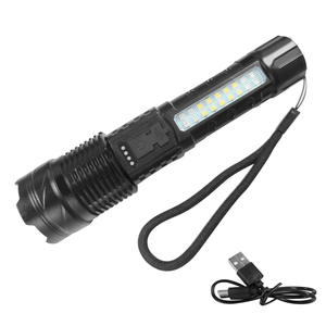 2Pack USB <b>Rechargeable</b> LED <b>Flashlight</b> Adjustable Focus for Camping Hiking Outdoor Work by Logistics Only USPS.T - Product Image 2