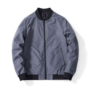 Veste Bomber Décontractée en Toile Coupe-Vent Respirante à Séchage Rapide pour Homme, Col Montant, Grande Taille, Collection Automne 2026 – Nouveauté Promotionnelle - Product Image 5