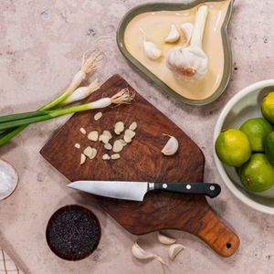 Cuchillos de Cocina Profesionales de Acero Inoxidable con Hojas Afiladas y Mangos Ergonómicos para Carne, Verduras, Frutas y Pan - Product Image 3