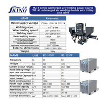Machine de soudage électroslaque IKING ZH7 avec source d'alimentation à onduleur IGBT pour le soudage vertical de l'acier