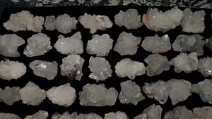 Natural Clear Apophyllite <b>Crystal</b> <b>Cluster</b> Raw Mineral Specimen Wholesale <b>Crystal</b> from India - Product Image 3