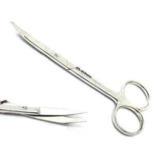 Dissecting Scissors Manual 13 cm Stainless Steel Goldman Fox Dental Curved <b>Gum</b> Tissue Scissors Dental Set Surgical Instruments - Product Image 1